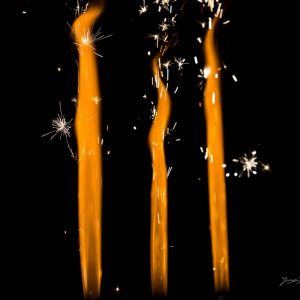 Flammes magiques