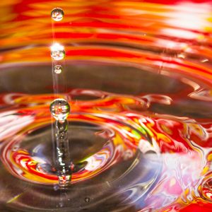 Rouge comme l'eau