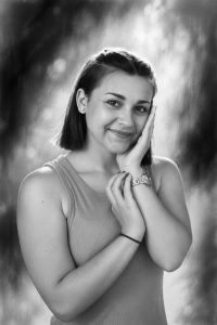 Photographe portrait Fine Art noir et blanc à Laon – lumière douce et élégance intemporelle par Styl’art photo